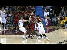 Video: Kyrie Irving shakes, bakes, crosses over, and scores on the Raptors