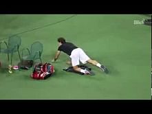 Roger Federer's unique exercise routine