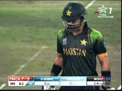 Video: Amit Mishra's wicket maiden against Pakistan