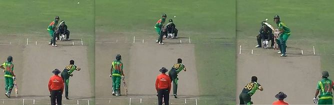 Asia Cup 2014: Abdur Rehman barred from bowling; finishes with figures of 0-0-8-0