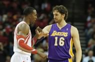 Dwight Howard and Pau Gasol