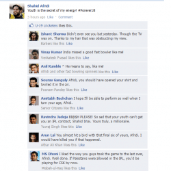 FB Wall: Shahid Afridi trolled despite his heroics against India