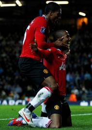 Antonio Valencia and Ashley Young
