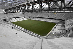 Brazil opens Curitiba World Cup stadium