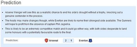 Arsenal beats Everton to enter FA Cup semis