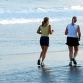 The beach running guide
