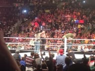 John Cena and The Undertaker hits Harper and Rowan with their Finisher.