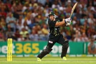 SYDNEY, AUSTRALIA - FEBRUARY 02: Brad Hodge of Australia bats during game three of the International Twenty20 series between Australia and England at ANZ Stadium on February 2, 2014 in Sydney, Australia. (Photo by Mark Nolan/Getty Images)