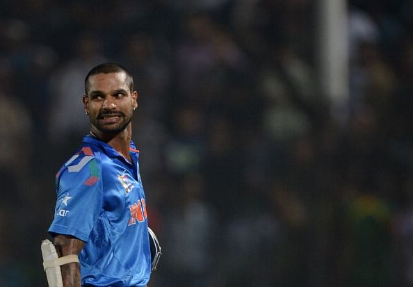 Shikhar Dhawan on men's fashion magazine cover