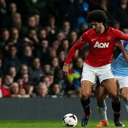 Marouane Fellaini faces a ban for allegedly spitting on Pablo Zabaleta