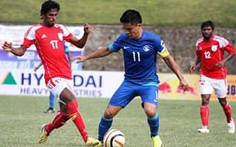 India 2-2 Bangladesh: Sunil Chhetri brace bails out hosts