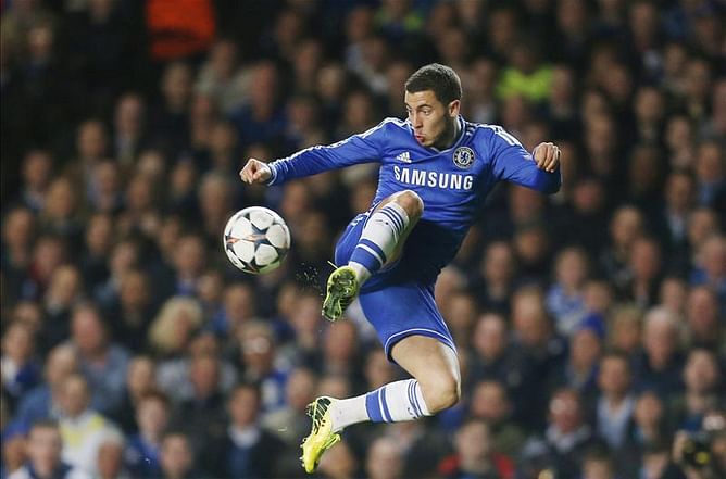 Eden Hazard: "I would like to face Real Madrid or Barcelona in the Champions League"