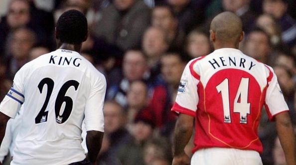 Ledley King: Arsenal's Thierry Henry was my toughest opponent