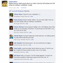 FB Wall: Ashish Nehra all set for IPL