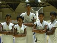 Poonam Chaturvedi with her team-mates