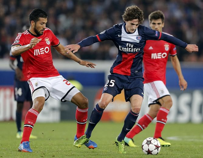 Rumour: Arsenal and Chelsea target PSG's Adrien Rabiot