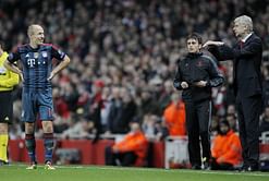 Arjen Robben: Arsene Wenger's comments typical of a "losing coach"