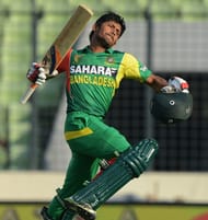 Anamul Haque celebrates his century