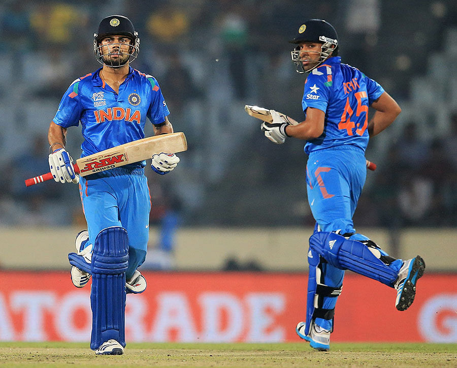 Virat Kohli and Rohit Sharma record 2nd highest partnership for India