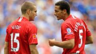 Vidic and Ferdinand