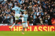 Yaya Toure celebrates his wonder goal