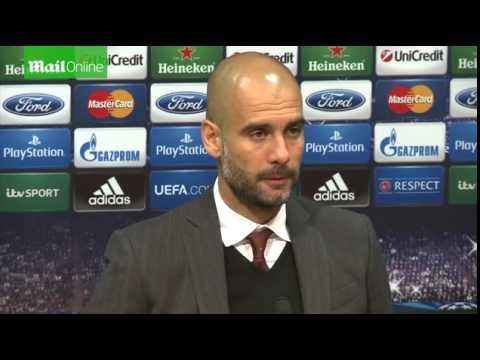 Bayern Munich manager Pep Guardiola loses his temper at journalist