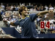 The top 100 shots of Roger Federer