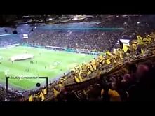 Video: BVB fans sing Liverpool anthem