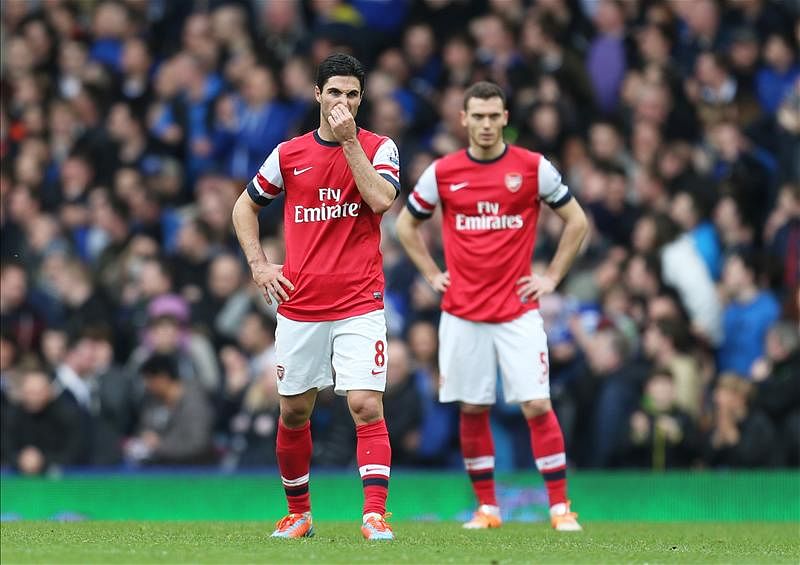 Gary Neville: Arsenal could finish outside the top four