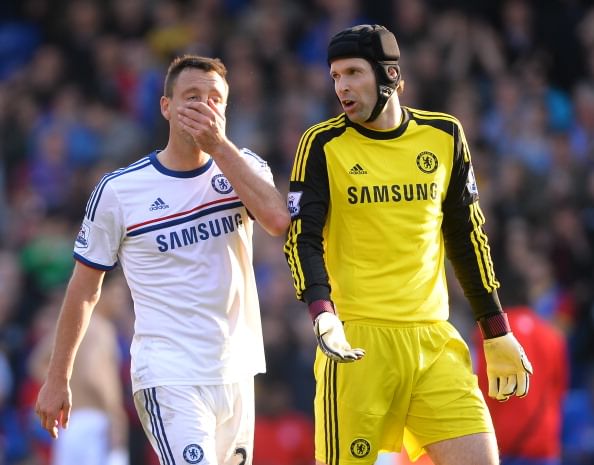 Chelsea's Petr Cech and John Terry return to training ahead of Atletico Madrid clash