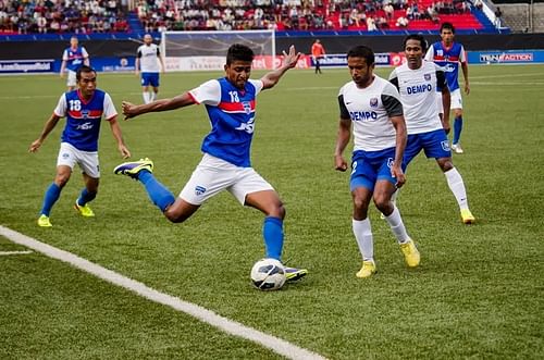 Rino Anto (No.13) Photo Credit: Bengaluru FC