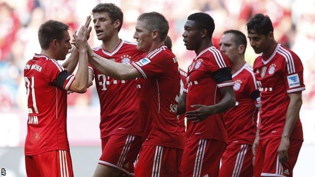 Bayern Munich pay tribute to Tito Vilanova; thrash Werder Bremen 5-0