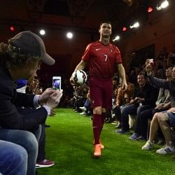 Cristiano Ronaldo unveils new World Cup boot - Nike's Mercurial Superfly