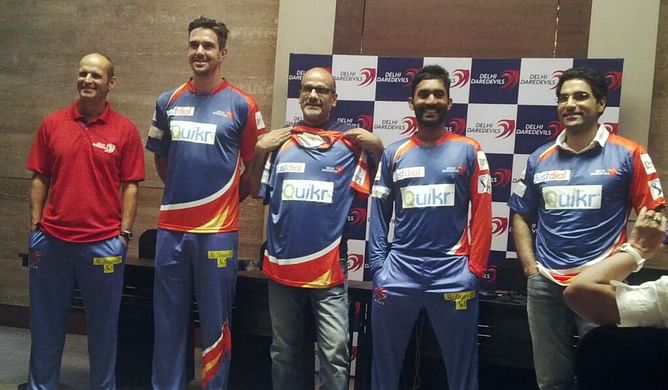 Delhi Daredevils unveil new jersey for IPL 2014