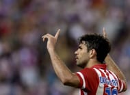Atletico Madrid's Brazilian-born forward Diego da Silva Costa