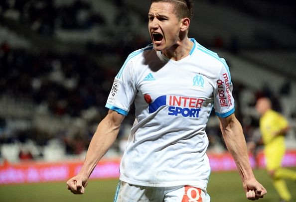 Marseille French midfielder Florian Thauvin