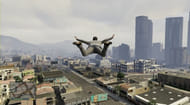 Aeroplane cheats for jumping off a plane -> Skyfall in GTA 5.
