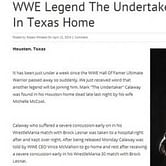 Undertaker death hoax goes viral on internet