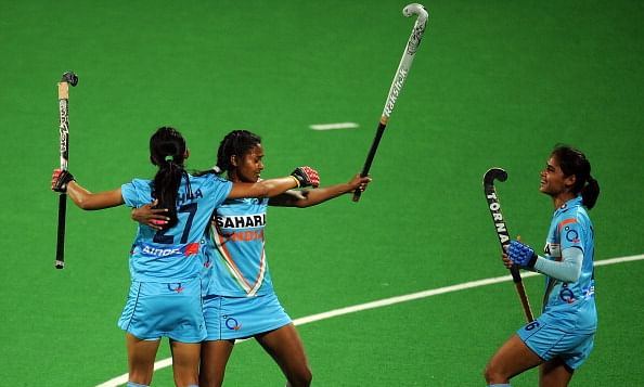 Indian women's hockey team beats Ireland 3-1