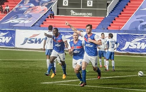 John Johnson (no.6) Photo Credit: Bengaluru FC