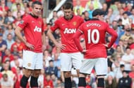 Manchester United players look dejected after losing to Newcastle United