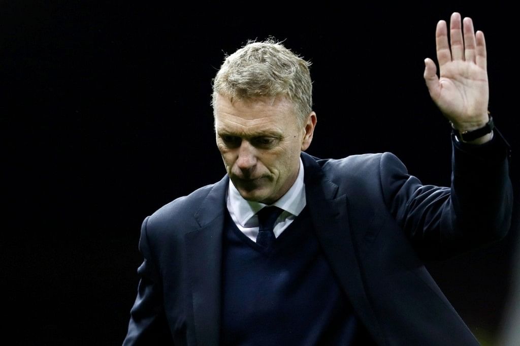 David Moyes was sacked by Manchester United