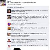 Fake FB Wall: Neymar spills the beans on Barcelona and UEFA conspiracy