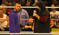 CM Punk and Mick Foley
