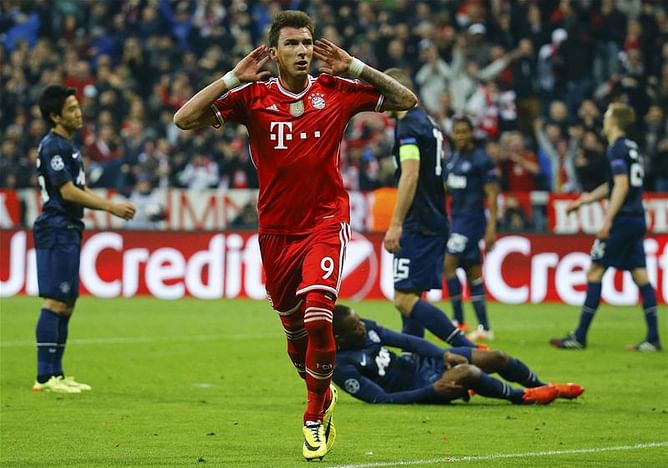 Rumour: Arsenal eye Bayern Munich striker Mario Mandzukic