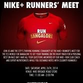 Nike+ Runners' Meet adds a cool new dimension to running the TCS World 10K Bangalore 2014