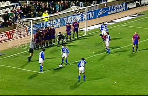 Video: Tito Vilanova scores impossible goal against Barcelona with ...