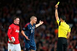 Manchester United's Wayne Rooney says he did not dive against Bayern Munich