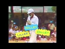 Video: Lillee, caught Willey, bowled Dilley