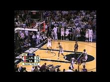 10 year anniversary of Derek Fisher's clutch 0.4 shot vs Spurs